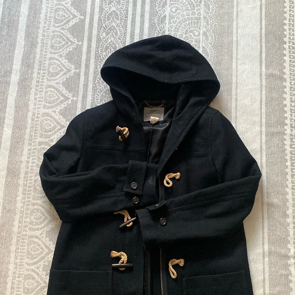 J.Crew Wool Cashmere Toggle Coat - Picture 8 of 12